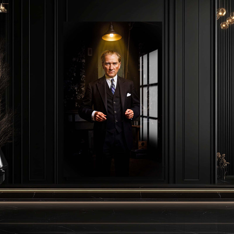 Atatürk Cam Tablo – Cam Tablo