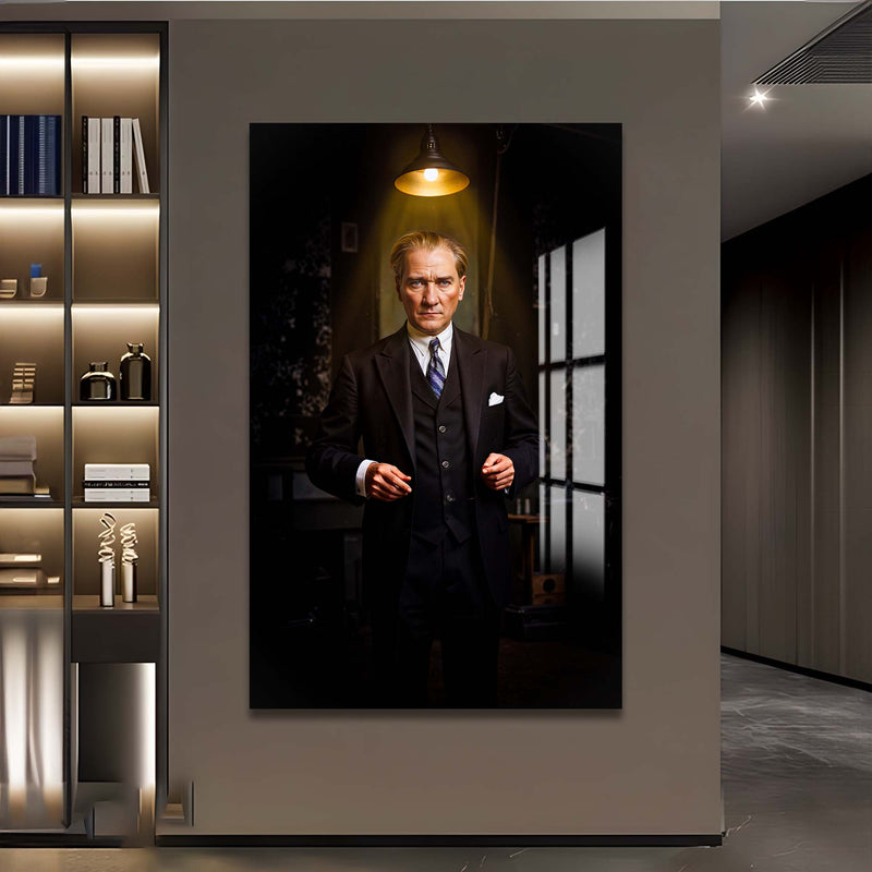 Atatürk Cam Tablo – Cam Tablo