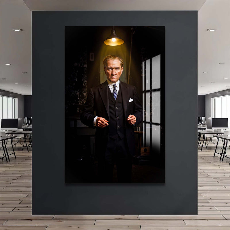 Atatürk Cam Tablo – Cam Tablo