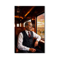 Atatürk Tren Cam Tablo – Cam Tablo