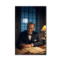 Atatürk Gece Cam Tablo – Cam Tablo