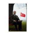 Atatürk Türk Bayrağı Cam Tablo – Cam Tablo