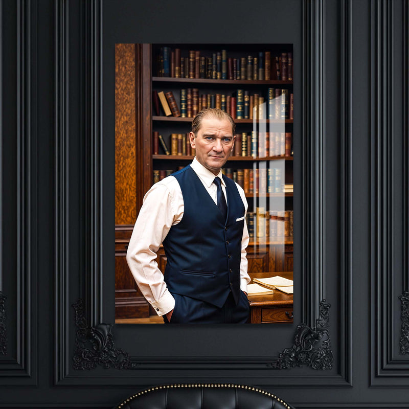 Atatürk Kütüphane Cam Tablo – Cam Tablo
