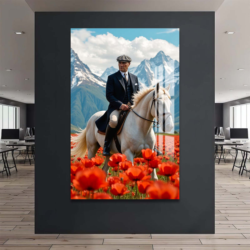 Atatürk Lale Bahçesi Cam Tablo – Cam Tablo