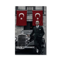 Atatürk ve Arabası Cam Tablo – Cam Tablo