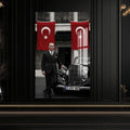 Atatürk ve Arabası Cam Tablo – Cam Tablo