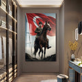 Başkomutan Atatürk Cam Tablo – Cam Tablo