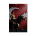 Atatürk ve Sancak Cam Tablo – Cam Tablo