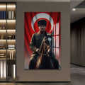 Atatürk ve Bayrak Cam Tablo – Cam Tablo