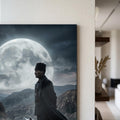 Atatürk Beyaz Kurt Dolunay Cam Tablo – Cam Tablo