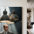 Atatürk Endüstriyel İşık Cam Tablo – Cam Tablo