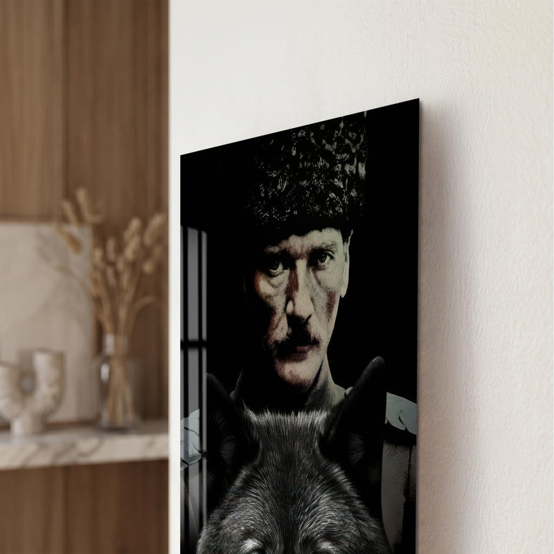 Kurtla Atatürk Cam Tablo