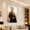Sonbaharda Atatürk Cam Tablo