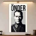 Önder Posteri Atatürk Cam Tablo