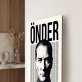 Önder Posteri Atatürk Cam Tablo