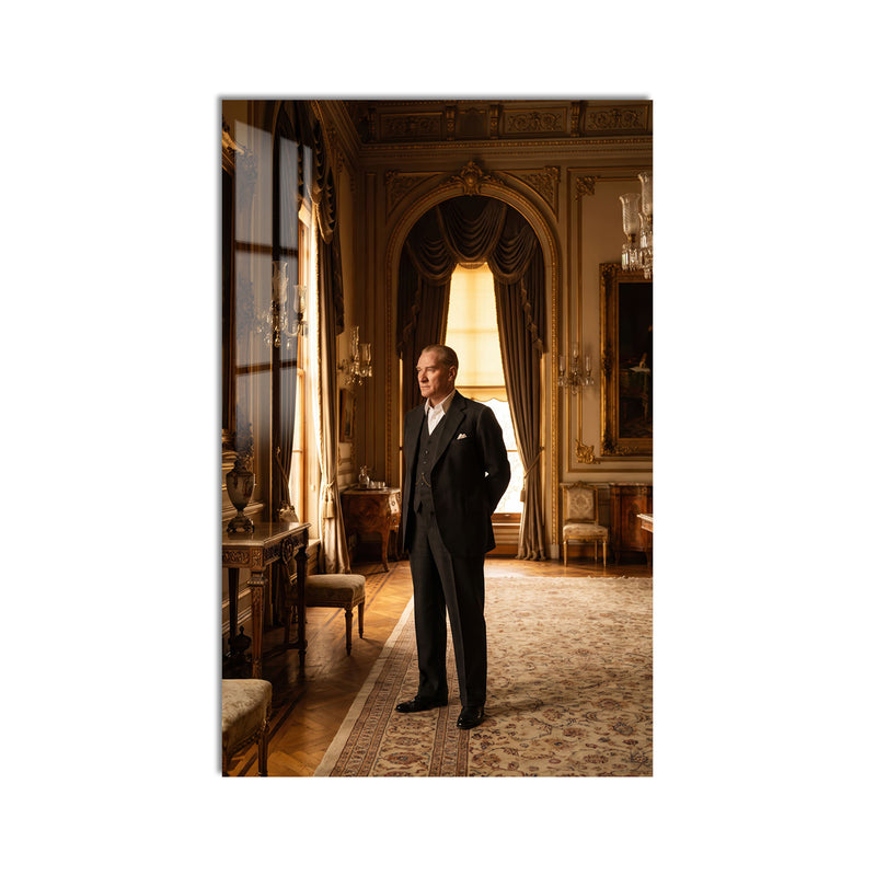 Salonda Atatürk Cam Tablo