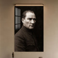 Yandan Bakan Atatürk Cam Tablo