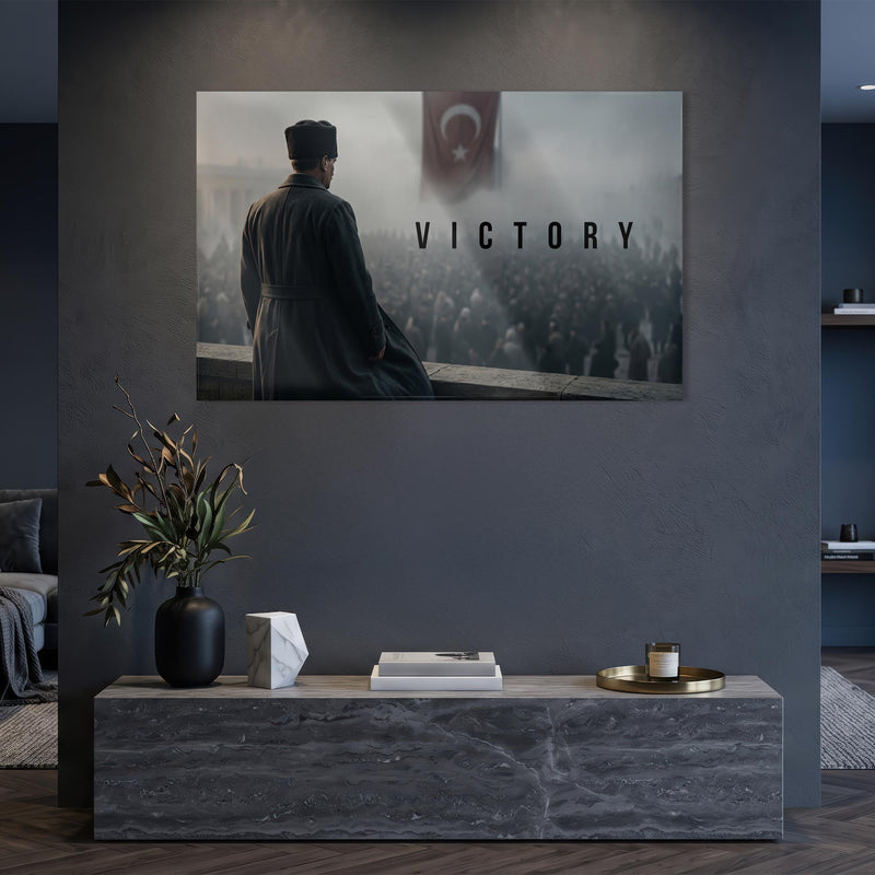 Atatürk Victory Zafer Anı Cam Tablo – Cam Tablo