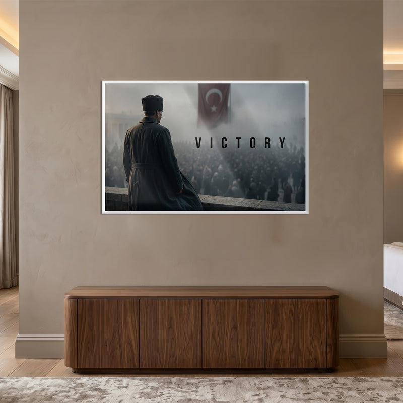 Atatürk Victory Zafer Anı Cam Tablo – Cam Tablo