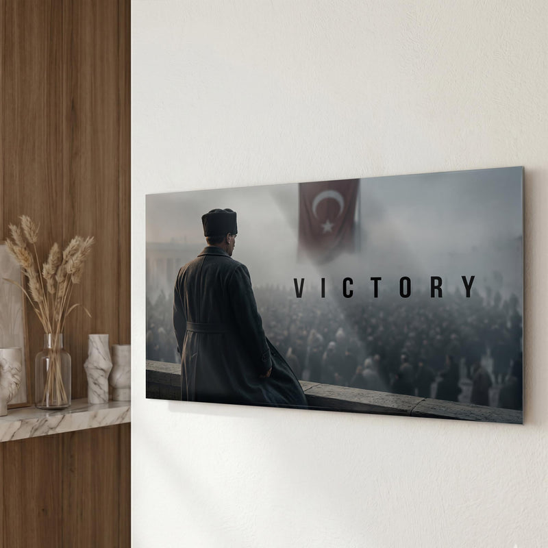 Atatürk Victory Zafer Anı Cam Tablo – Cam Tablo