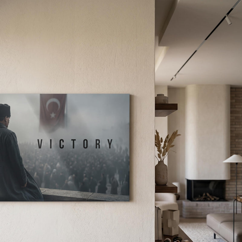 Atatürk Victory Zafer Anı Cam Tablo – Cam Tablo