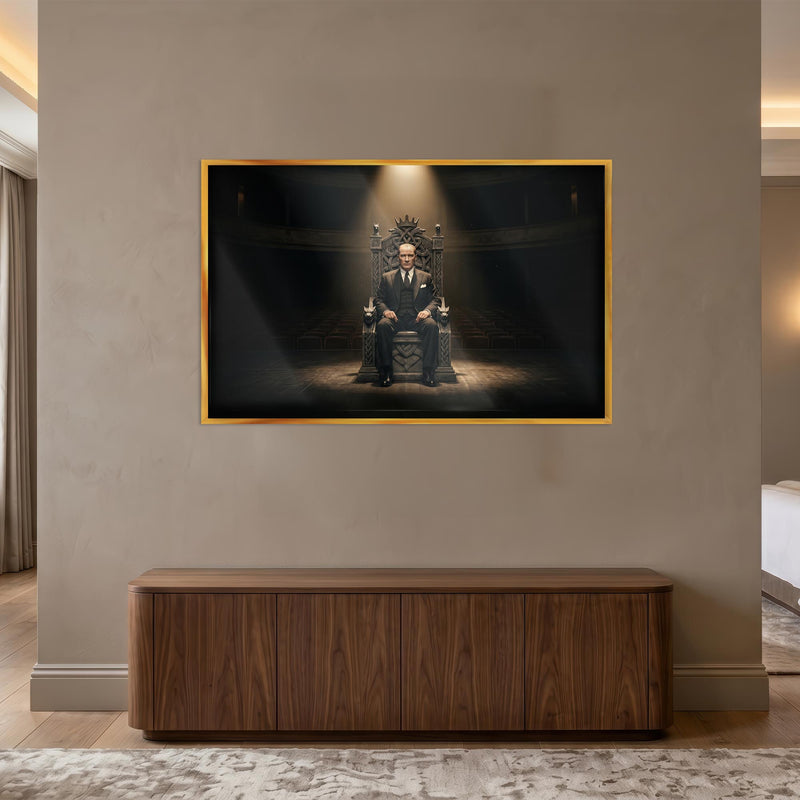 Atatürk Taht Güç Cam Tablo – Cam Tablo