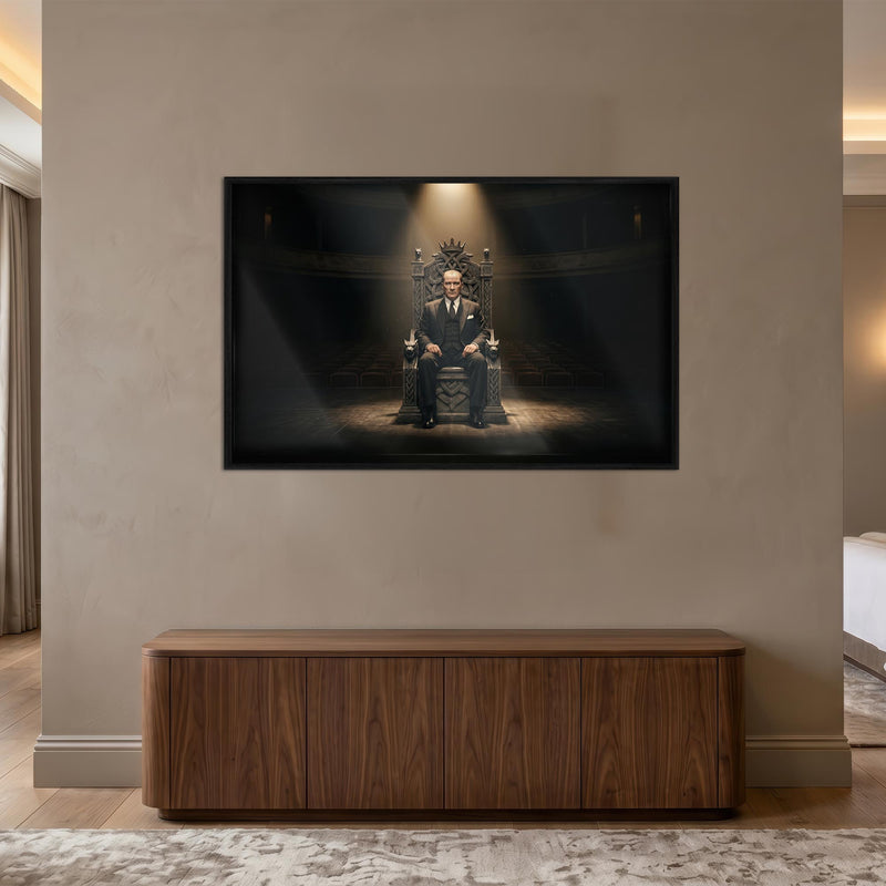 Atatürk Taht Güç Cam Tablo – Cam Tablo