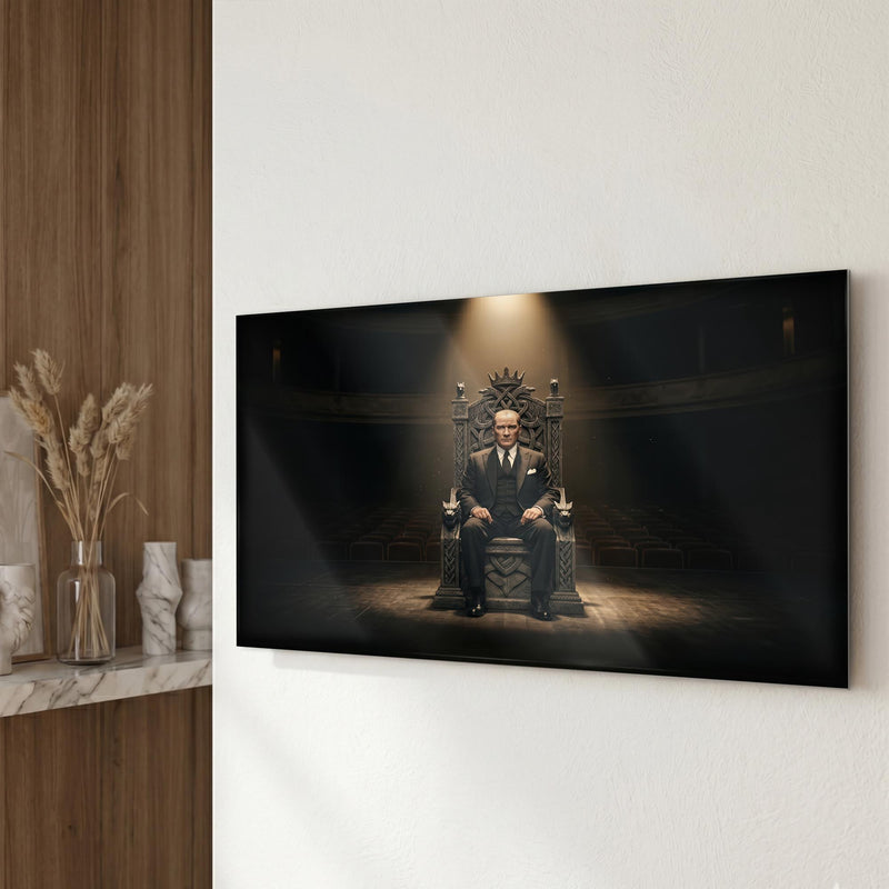 Atatürk Taht Güç Cam Tablo – Cam Tablo