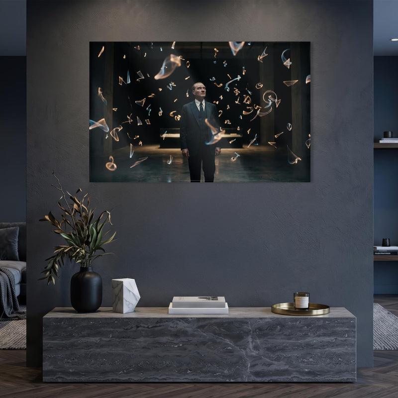 Atatürk Alfabe Devrimi Cam Tablo – Cam Tablo