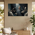 Atatürk Müze Heykel Medeniyet Cam Tablo – Cam Tablo