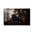 Kürsüde Atatürk Cam Tablo