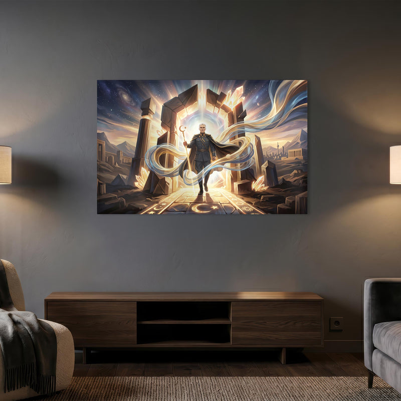 Atatürk Epik Kapı Fantasy Cam Tablo – Cam Tablo