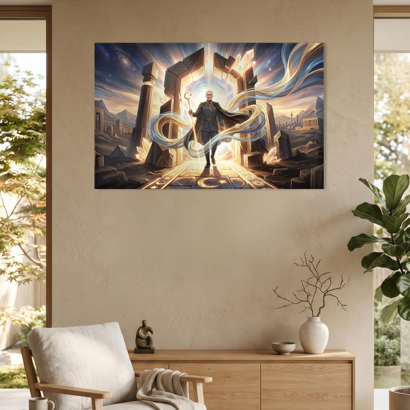 Atatürk Epik Kapı Fantasy Cam Tablo – Cam Tablo