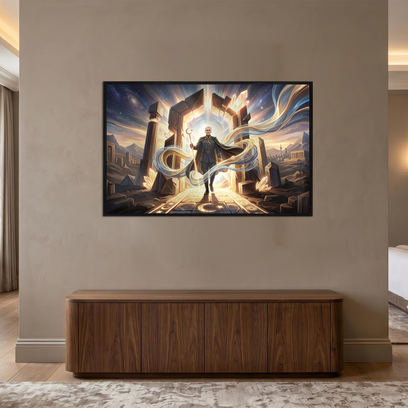 Atatürk Epik Kapı Fantasy Cam Tablo – Cam Tablo