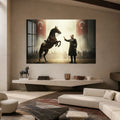 Atıyla Atatürk Cam Tablo
