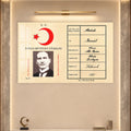Nüfus Cüzdanı Atatürk Cam Tablo