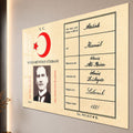 Nüfus Cüzdanı Atatürk Cam Tablo