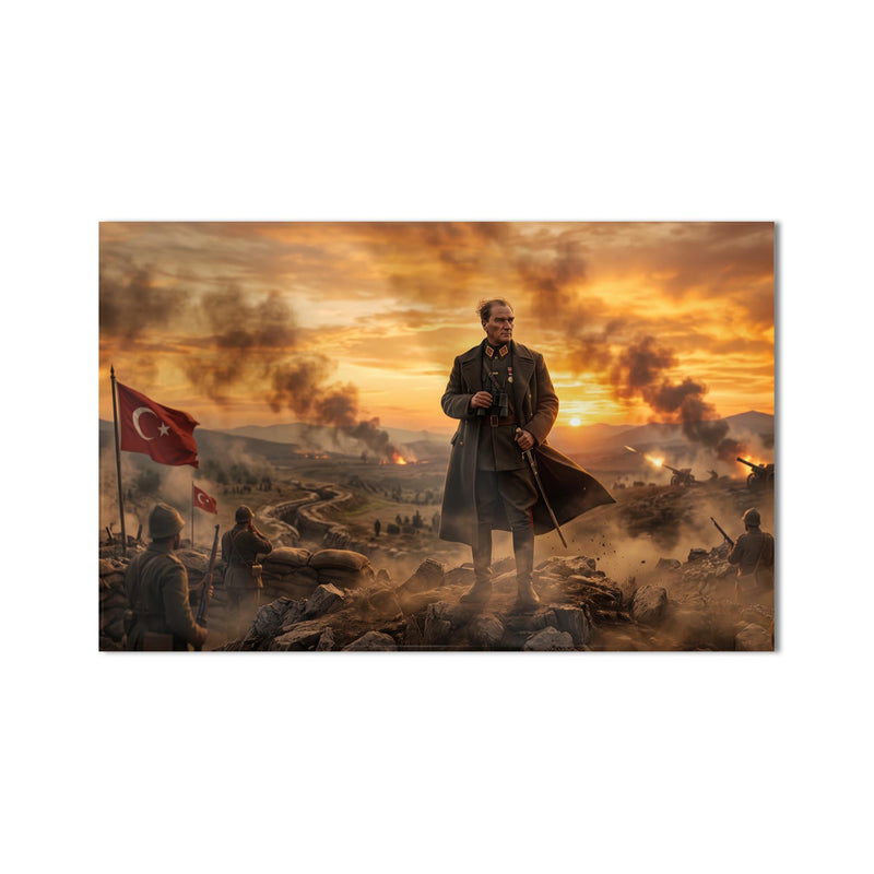 Atatürk Kurtuluş Savaşı Panorama Cam Tablo – Cam Tablo