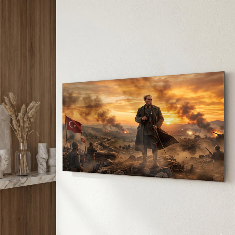 Atatürk Kurtuluş Savaşı Panorama Cam Tablo – Cam Tablo