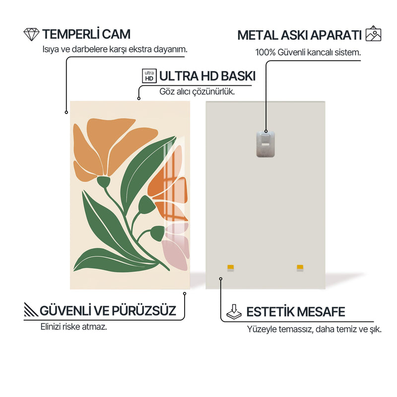 Uzak Tarla Cam Tablo – Cam Tablo