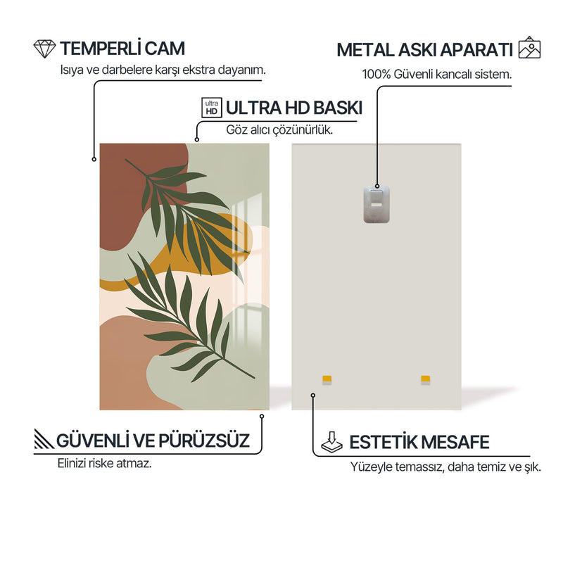 Turunç Gölgesi Cam Tablo – Cam Tablo