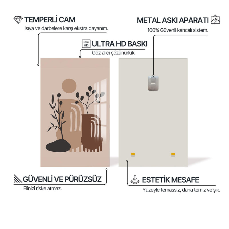 Tatil Köşesi Cam Tablo – Cam Tablo