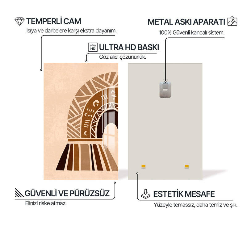 Güneşli Aranjman Cam Tablo – Cam Tablo