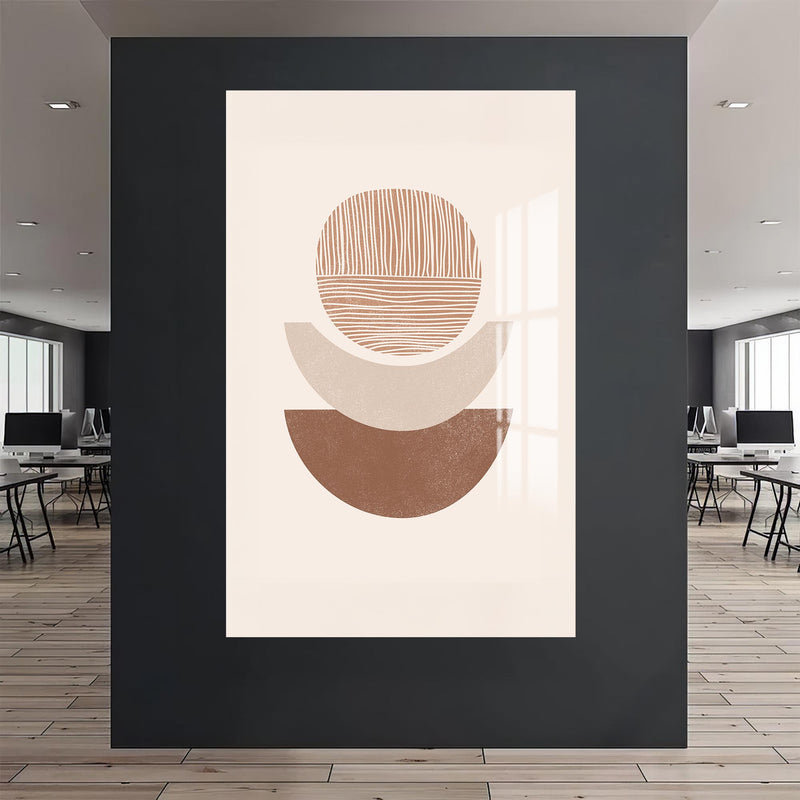 Pastel Taşlar Cam Tablo – Cam Tablo