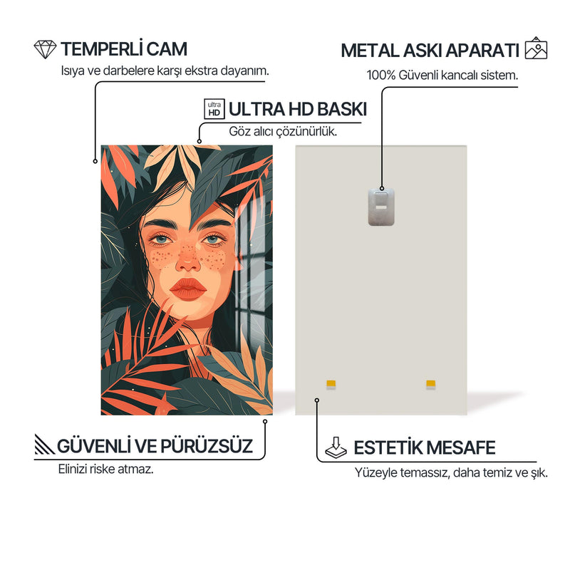 Bir Buket Kadar Cam Tablo – Cam Tablo