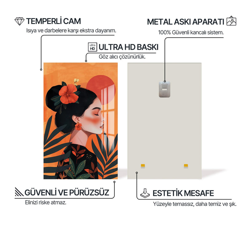 Doğanın Kucağında Cam Tablo – Cam Tablo