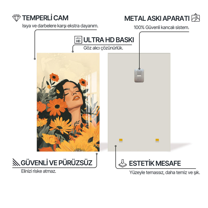 Kırda Bekleyen Cam Tablo – Cam Tablo