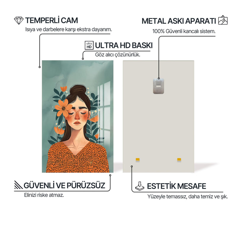 Bakışta Yaz Cam Tablo – Cam Tablo