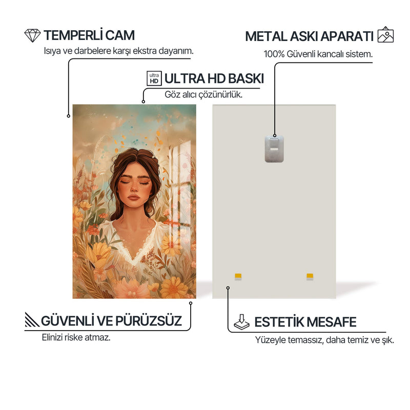Kırda Rüya Cam Tablo – Cam Tablo