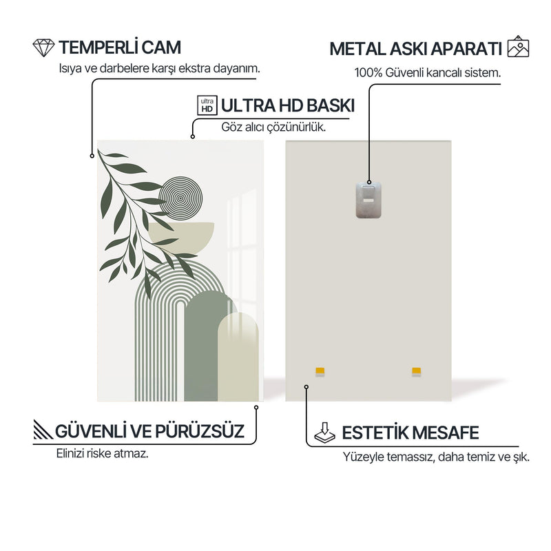 Bohem Manzara Cam Tablo – Cam Tablo